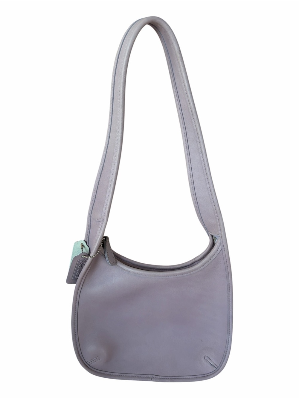 Coach 9020 SMALL Lavender Purple Vintage Ergo Leather Shoulder Hobo Bag